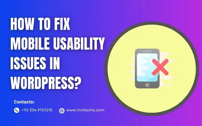How To Fix Mobile Usability Issues In WordPress